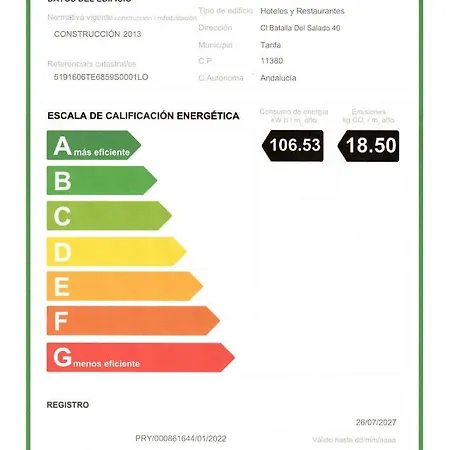 -recepcion Abierta 24h- Gasthuis Tarifa